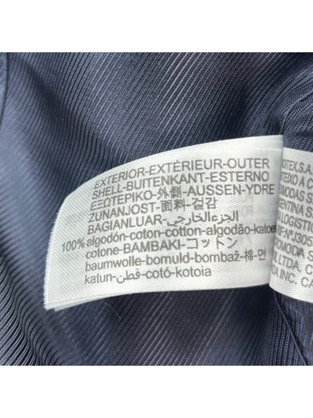 Zara Round-Neck Blazer Navy - Picture 6 of 8